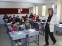 Savaş mağduru öğrenciler Türkçe öğreniyor