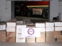 Erzincan'da 61 bin 500 paket kaçak sigara ele geçirildi