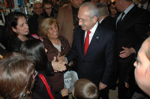 CHP Genel Başkanı Kılıçdaroğlu Çorlu'da