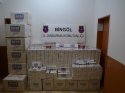 Bingöl’de 3 bin 101 paket kaçak sigara ele geçirildi