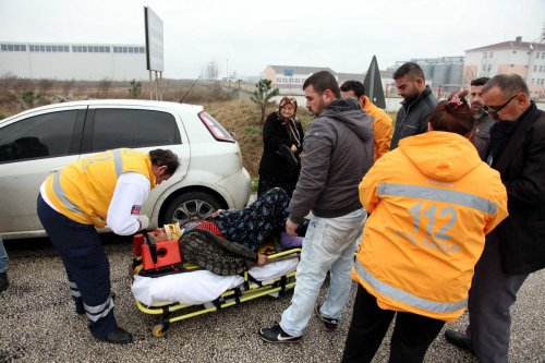 Muratlı'da trafik kazası: 1 yaralı
