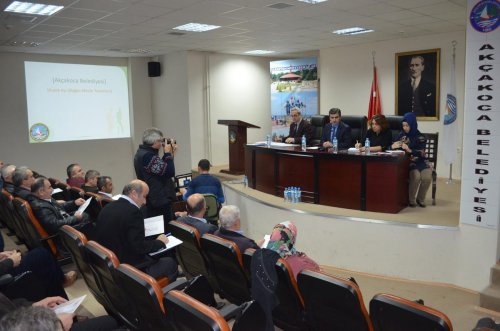 Akçakoca Belediyesi Meclis toplantısı