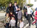 Öğrencilerden Suriyeli ailelere kısa filmle eğitim