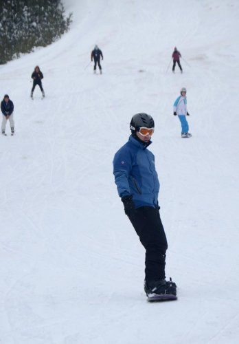 Sarıkamış Cıbıltepe'de kayak sezonu açılışı