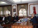 Belediye Başkanı Bahçeci, Vali Şentürk'ü ziyaret etti