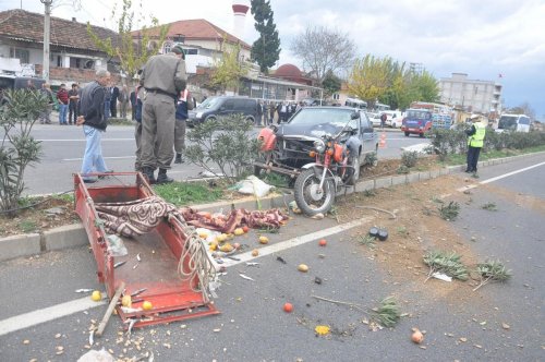 Manisa'da trafik kazası