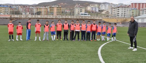 Tunceli’de Cankanka Spor Okulu'nun çalışmaları sürüyor