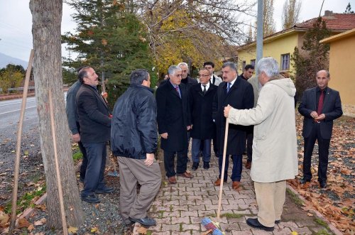 Battalgazi Belediye Başkanı Gürkan, Yaygın Mahallesi'nde incelemelerde bulundu