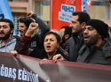 CHP Ankara İl Gençlik Kolları MEB önünde eylem yaptı
