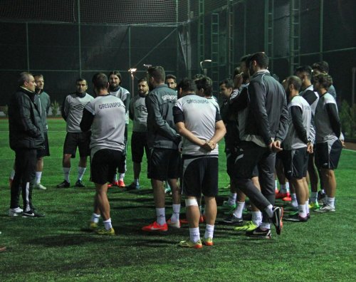 Giresunspor, Karşıyaka maçı hazırlıklarına başladı