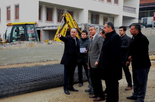 Kırıkkale Belediye Başkanı Saygılı yol yapım çalışmalarını inceledi