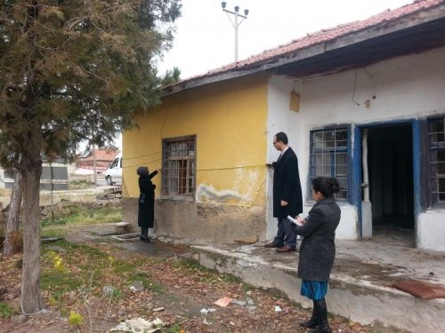 Kırşehir'de riskli yapılar tespit ediliyor