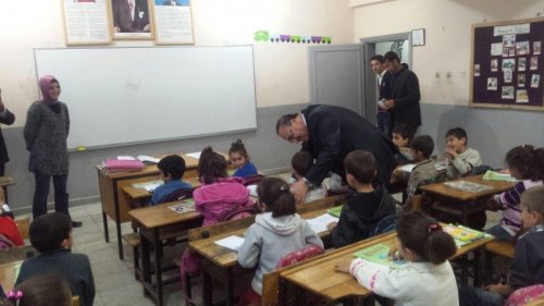 Milli Eğitim Müdürü Alagöz'den okul ziyaretleri