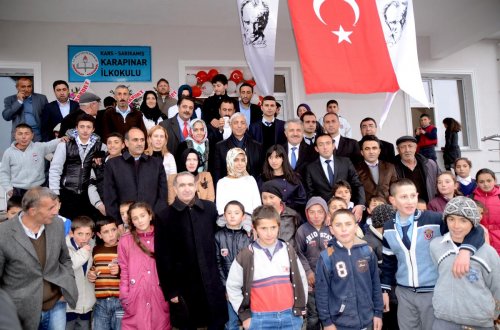 Sarıkamış'ta 2 köy okulu hizmete açıldı