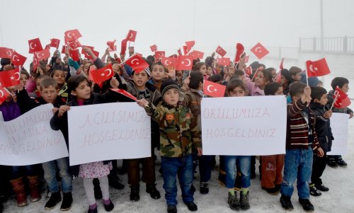 Sarıkamış'ta 2 köy okulu hizmete açıldı