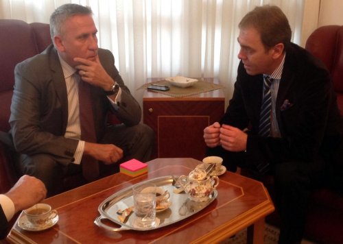 AK Parti Milletvekili Kavuncu'dan, Büyükelçi Kiss'e ziyaret