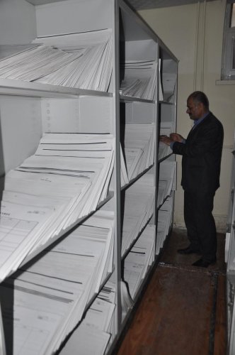 Bitlis Devlet Hastanesinde arşiv birimi oluşturuldu
