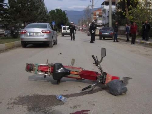 Erbaa'da trafik kazası: 1 yaralı