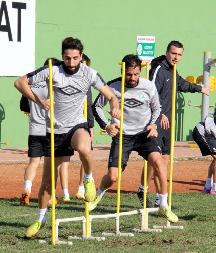 Giresunspor'da Karşıyaka maçı hazırlıkları