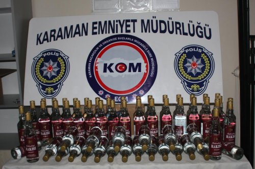 Karaman'da kaçakçılık operasyonu