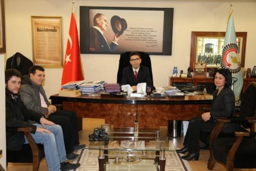 AA'dan, Kırklareli Belediye Başkan Vekili Özbay'a ziyaret