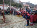 Ereğli’de anaokulunda yangın tatbikatı