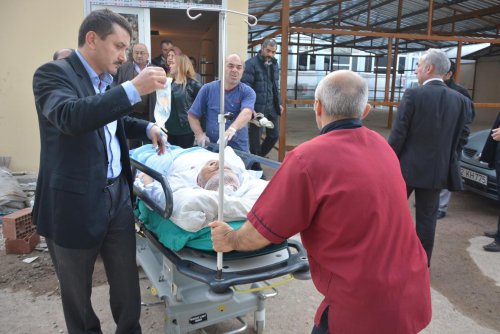 Fatsa'da inşaatta kaza: 1 yaralı