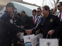 Suruç'ta görev yapan polislere veda töreni