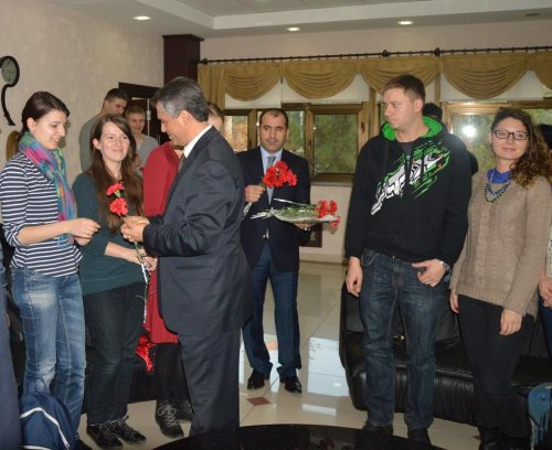 Avrupalı gençler, eğitim için Diyarbakır'da