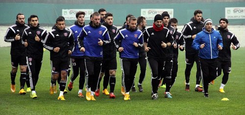 Kardemir Karabükspor'da Bursaspor maçı hazırlıkları