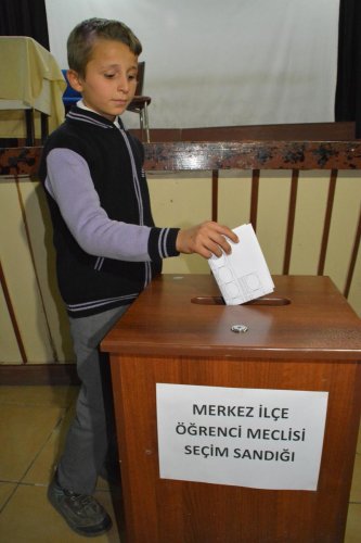 Siirt'te, Merkez İlçe Öğrenci Meclis Başkanlığı seçimi