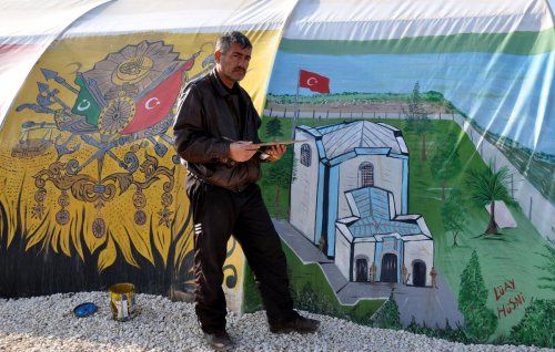 Suriyeli ressamların Türkiye sevgisi