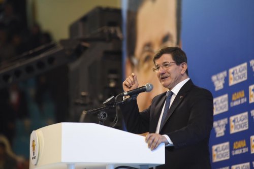 Başbakan Ahmet Davutoğlu, Adana'da