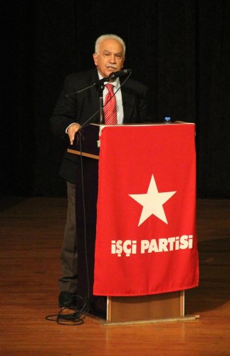 İP Genel Başkanı Perinçek Mersin'de