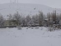 Karlıova'da kar yağışı