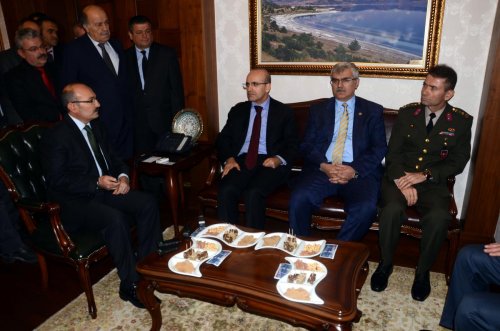 Maliye Bakanı Şimşek, Burdur'da