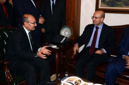 Maliye Bakanı Şimşek, Burdur'da