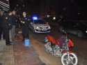Merzifon'da motosiklet devrildi: 1 yaralı