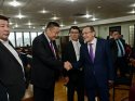 Moğolistan'ın İstanbul Başkonsolosu Enebish'ten Uğur'a ziyaret