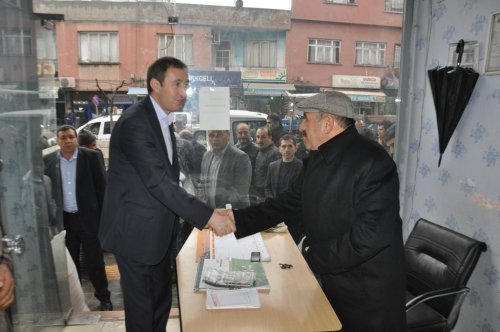 Siirt Belediye Başkanı Bakırhan'dan esnaf ziyareti