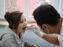Zara'da öğrencilere, ağız ve diş sağlığı eğitimi verildi