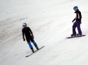 Palandöken'de haftasonu kayak keyfi