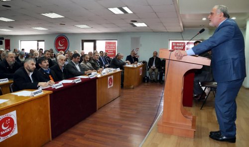 Saadet Partisi Genel Başkan Yardımcısı Karaman, Trabzon'da