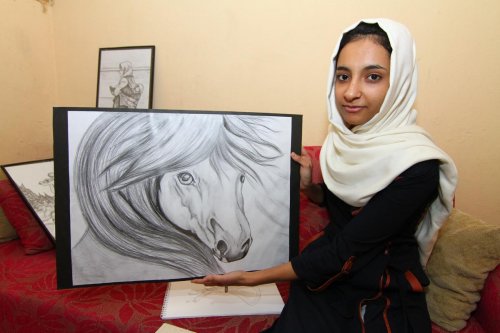 Afgan kızın 