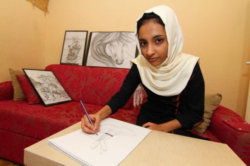 Afgan kızın 