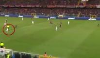Orta sahadan süper gol - Video