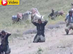 PKK'lı grup teslim oluyor - Video