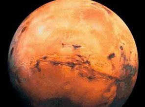Mars'ın üçte biri denizle kaplıymış 