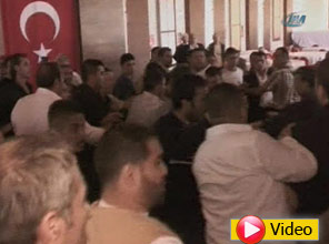 MHP'liler birbirine girdi - Video