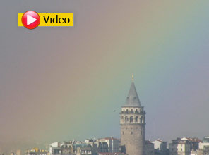 İstanbul'da muhteşem manzara - Video